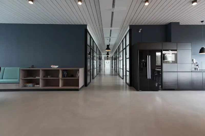 Deco Lounge corporate office interior design in Varanasi
